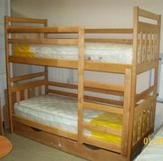 Двухъярусная детская кровать Чебурашка