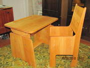 Комплект стол и стульчик для занятий детей