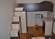 Детская двухъярусная кровать+шкаф+стол,  кровать-чердак