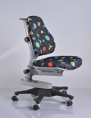 Детское кресло Mealux Y-818 GB черное с жучками