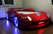 Машина - кровать  Хtrem full   M7 (красный)